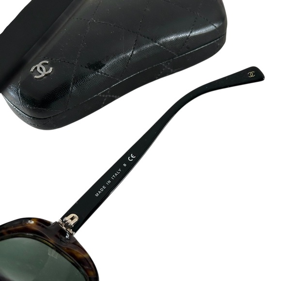 Chanel CH5151 Sunglasses Brown Tortoise with Crystals & Hard Case - Picture 11 of 12